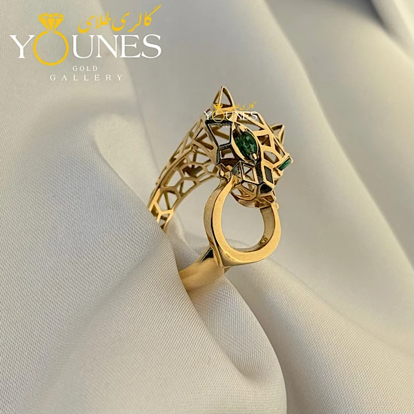 انگشتر طلا پنتر کارتیر